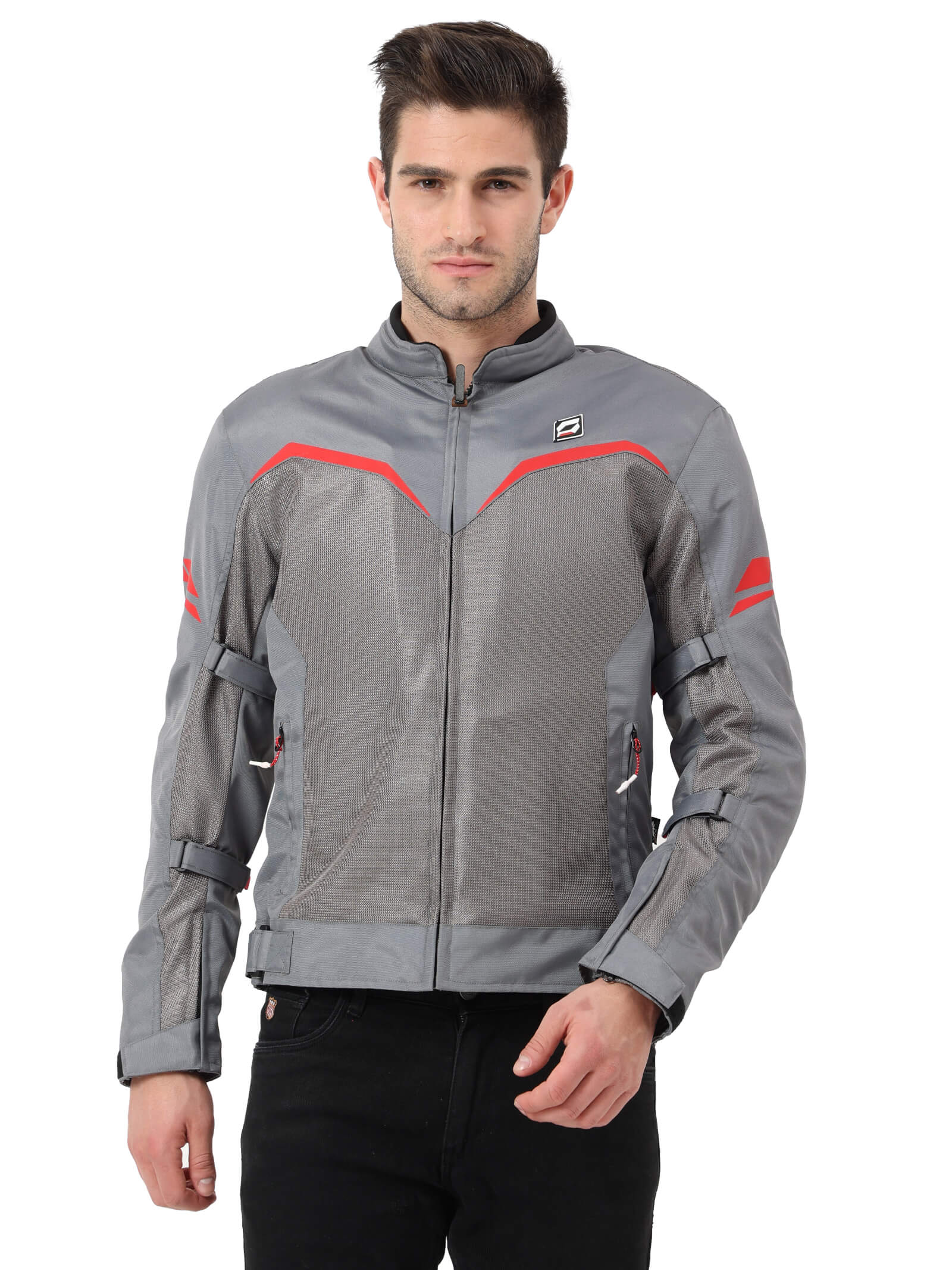 RIVAL JACKET RED FRONT