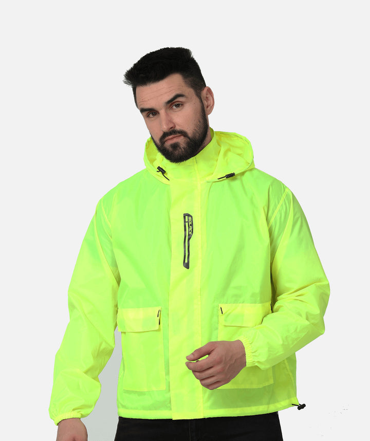 rainpro jacket neon main