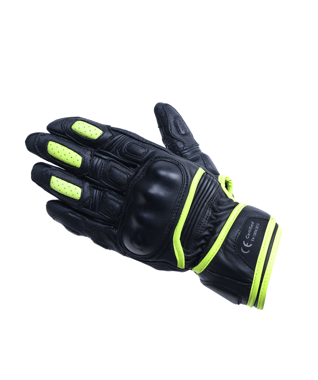 ramble gloves neon 1