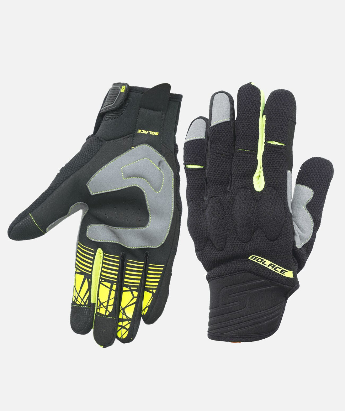 x pro gloves neon main-min